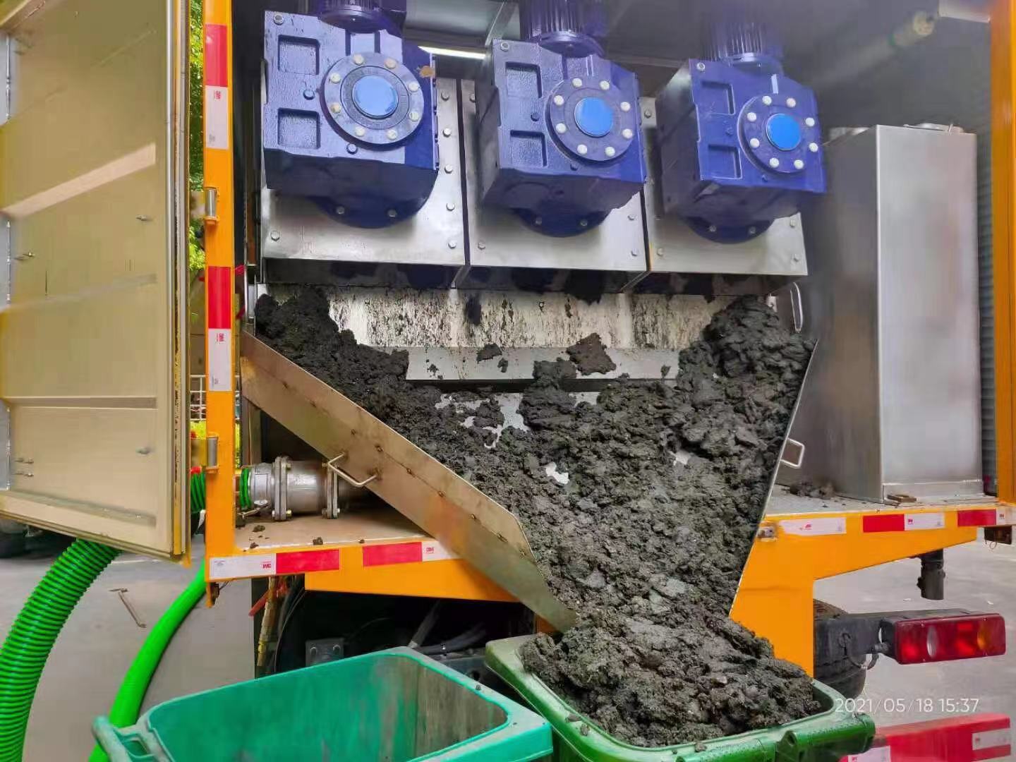 张掖化粪池清掏城市维护站-泥浆净化干湿分离处理